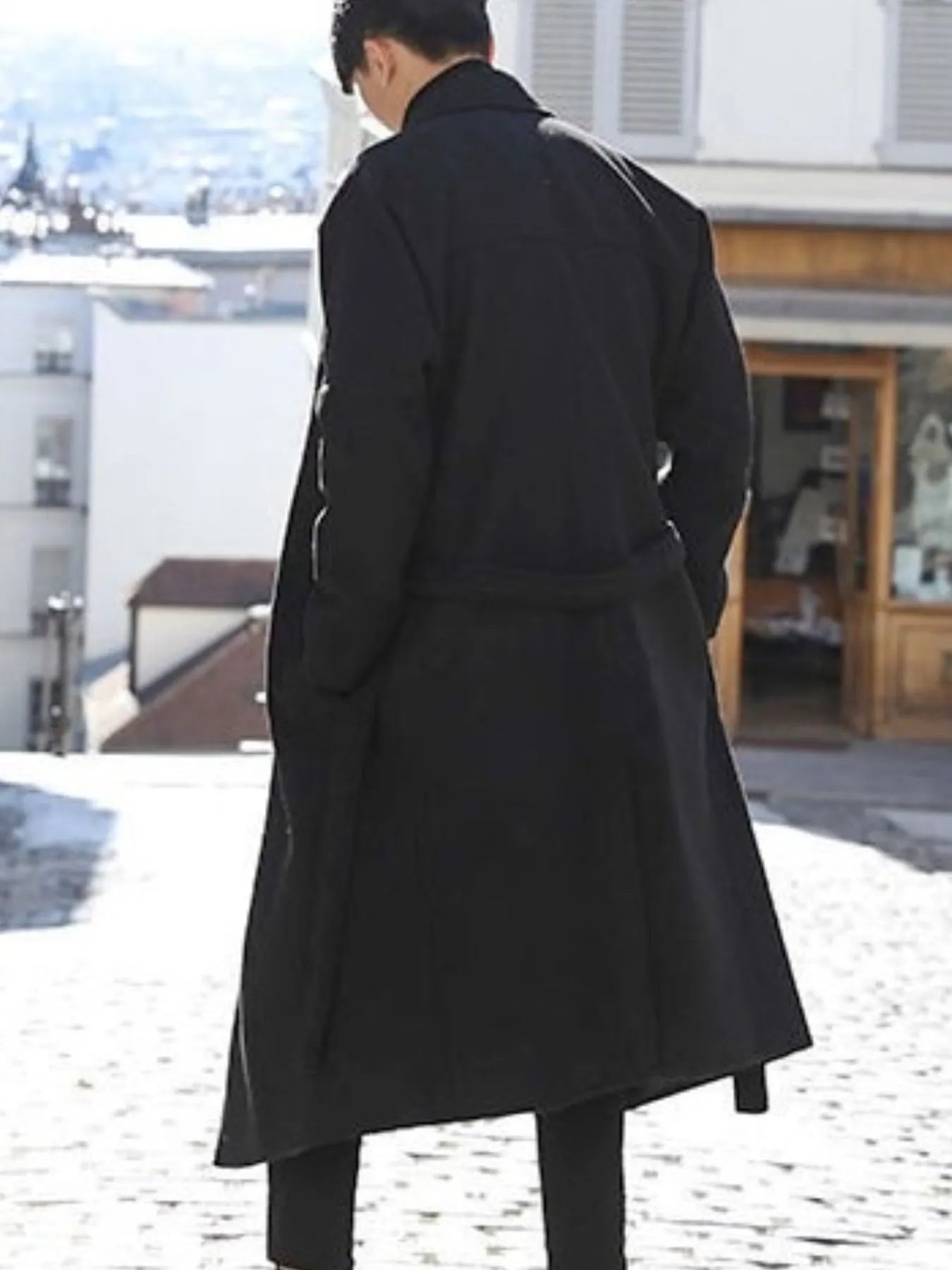 Slim Fit Blazer for Men - Jacket - Hezifamm Black